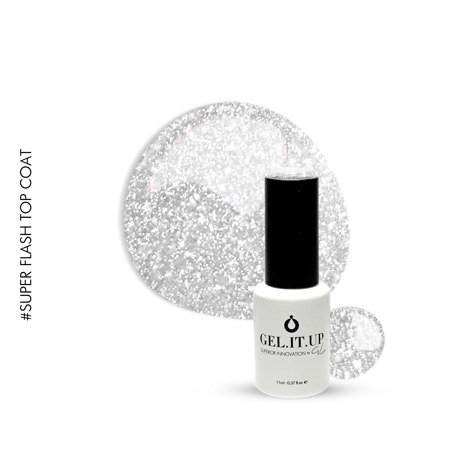 Super Flash Top Coat 11ml effect tops